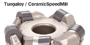 Nové čelní frézy Tungaloy CeramicSpeedMill pro obrábění žáruvzdorných slitin